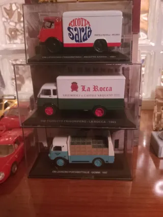Modellini Camion OM Frigorifero e Portabottiglie v