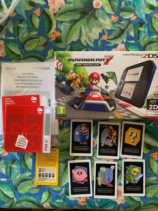 Caja Vacía Nintendo 2DS Edición MarioKart 7