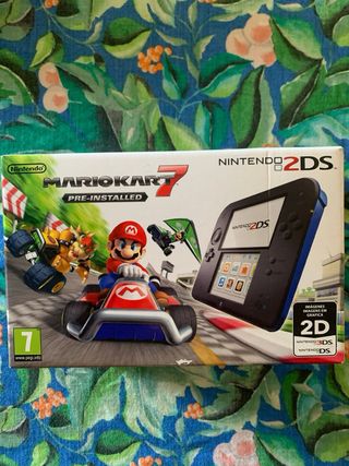 Caja Vacía Nintendo 2DS Edición MarioKart 7