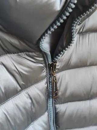 Piumino avion con cappuccio