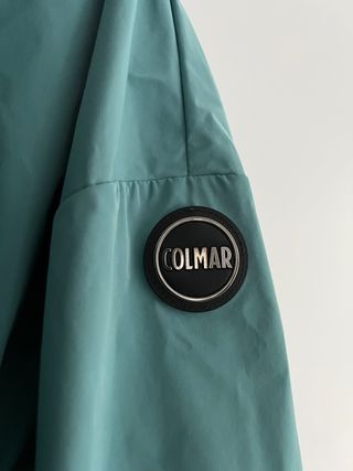 Parka Colmar larga impermeable turquesa
