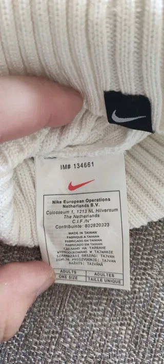 Gorro Nike Branco Unissexo