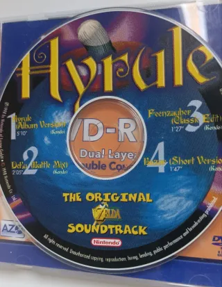 CD Banda Sonora Original Zelda Hyrule