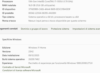 Notebook Dell Vostro 15.6 3520 Nero