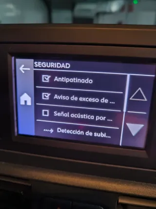 Pantalla Multimedia Táctil Blanco y Negro