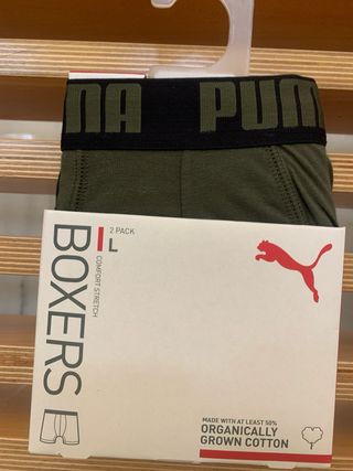 Pack 2 Calzoncillos Puma Talla L Nuevos