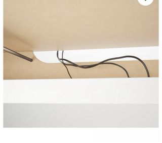 Escritorio extraíble blanco