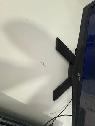 Escritorio extraíble blanco