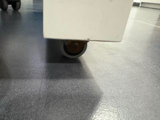 Escritorio extraíble blanco