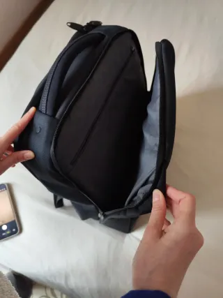 Mochila de trabajo negra