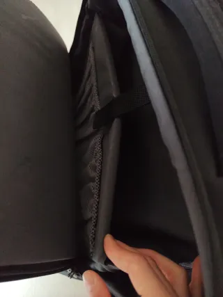 Mochila de trabajo negra