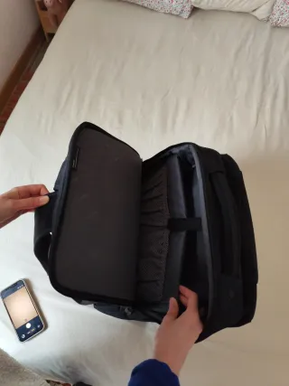 Mochila de trabajo negra