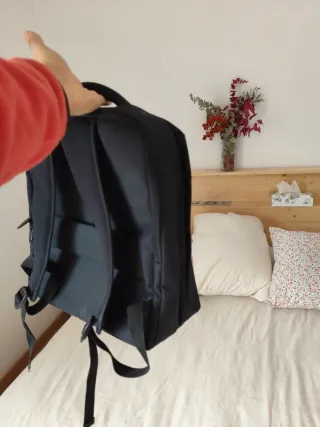 Mochila de trabajo negra