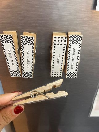 5 Imanes Nevera Mensajes Decorativos