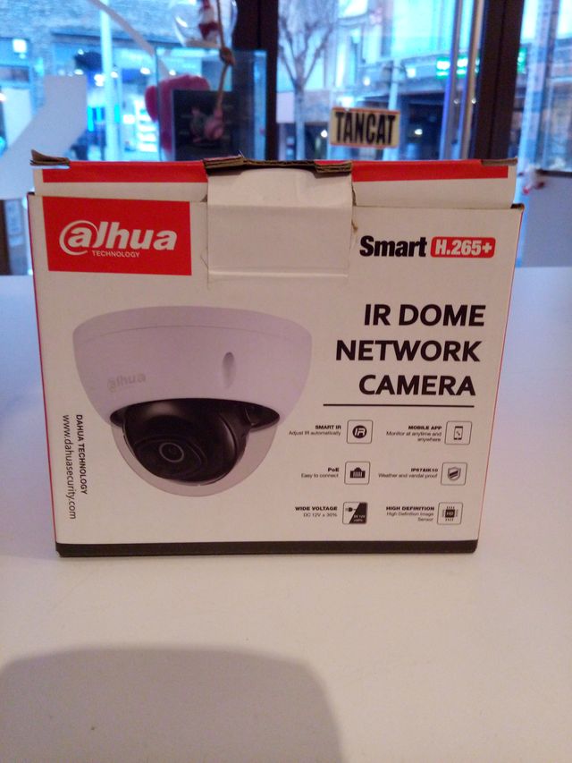 Cámara Dahua IR Dome H.265+