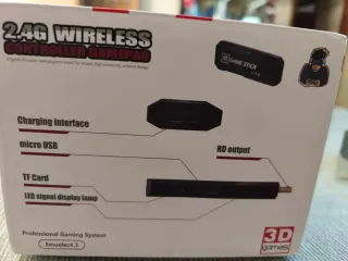 Consola Game Stick 4K con 2 mandos