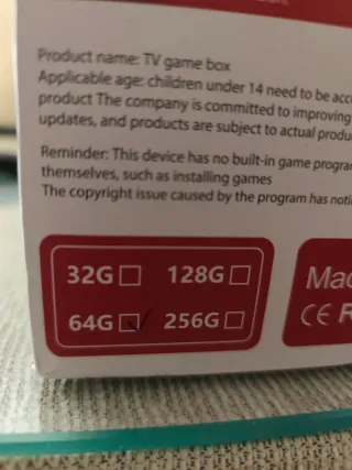 Consola Game Stick 4K con 2 mandos