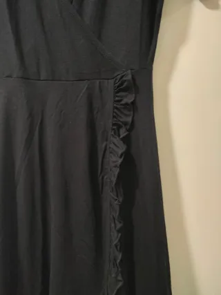 PULL & BEAR - Vestido negro mini