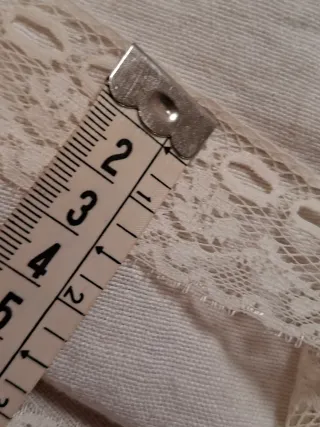 Encaje beige 10 metros