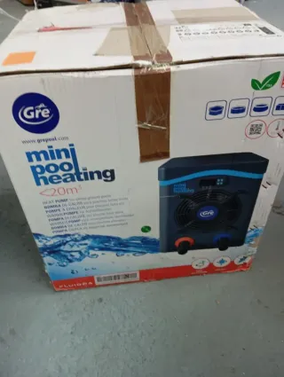 Bomba de calor Gre para piscina 20m2