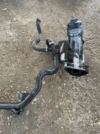 Supporto filtro olio e scambiatore calore BMW E46