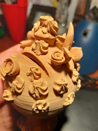 Raro vasetto/porta monete in ceramica FELANITX. Maiorca.