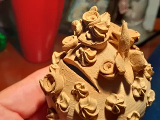 Raro vasetto/porta monete in ceramica FELANITX. Maiorca.