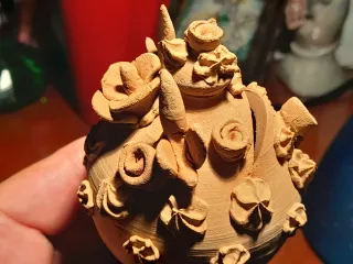 Raro vasetto/porta monete in ceramica FELANITX. Maiorca.