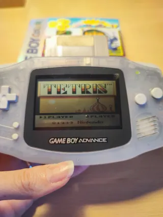 Cartucho 4 en 1: Tetris, Dr. Mario, Tennis, Space