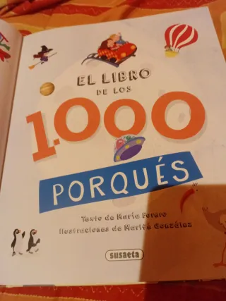 El libro de  1.000 porqués nuevo y regalo
