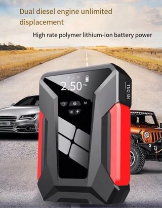 Avviatore Emergenza Auto + Compressore Aria