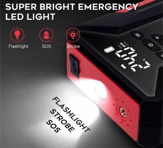 Avviatore Emergenza Auto + Compressore Aria