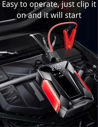 Avviatore Emergenza Auto + Compressore Aria