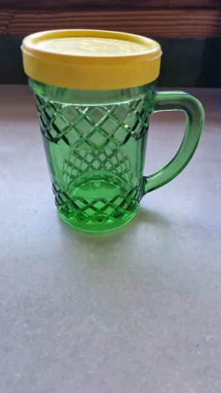 Jarras de cristal antiguas (set de 5)