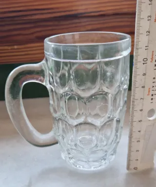 Jarras de cristal antiguas (set de 5)