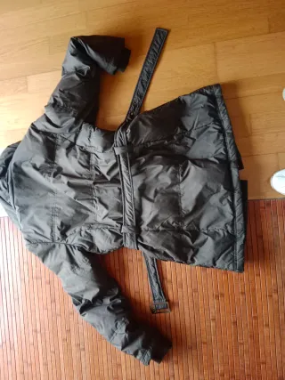 Parka marrón mujer talla 40