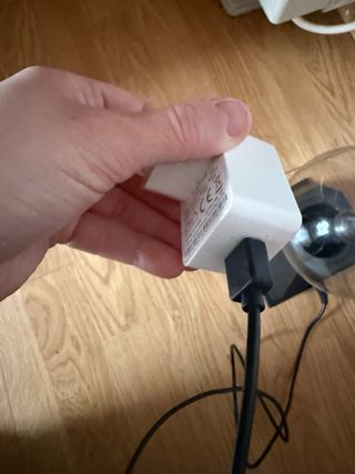 Lámpara Plasma Bola Cristal Negra