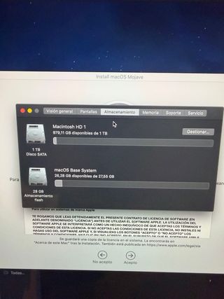 Imac 27 pulgadas de 2019 Plata