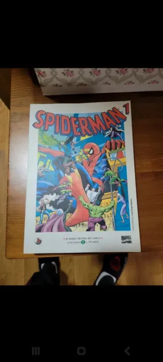 Libro de Spiderman para niños de Primaria.
