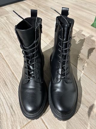 Botines negros mujer talla 38