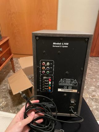 Sistema Sonido Envolvente 5.1 Airis