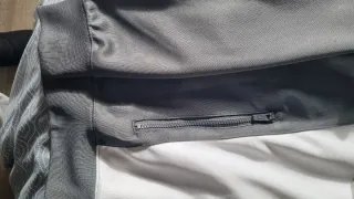 Sudadera Nike Negra y Gris con Cremallera