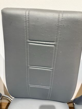 Juego 4 sillas comedor grises