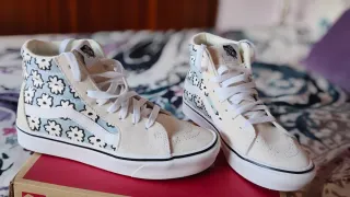 Vans botín floral talla 38