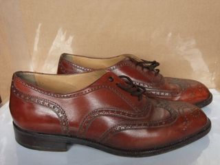 Zapatos de vestir marrones para caballero