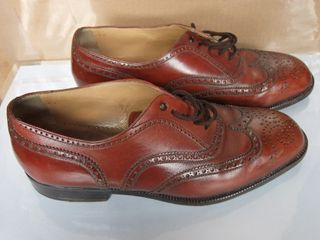 Zapatos de vestir marrones para caballero