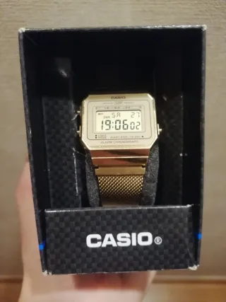 Reloj Casio Dorado