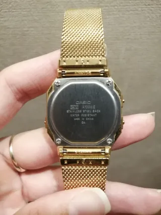 Reloj Casio Dorado