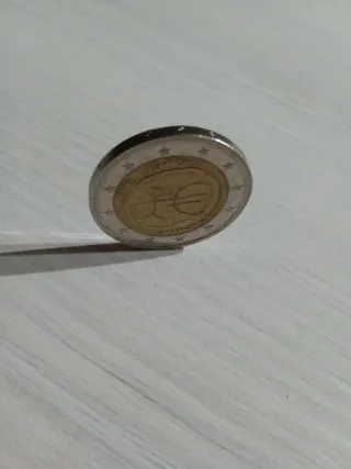 Moneda Conmemorativa a la UEM 2 euros