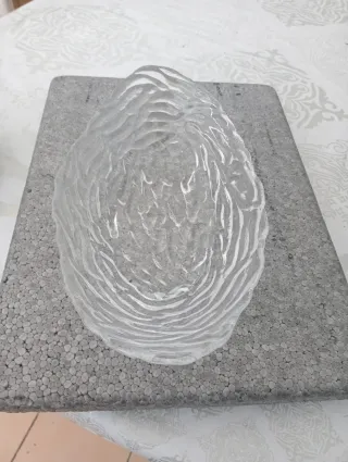 Centro de mesa cristal labrado